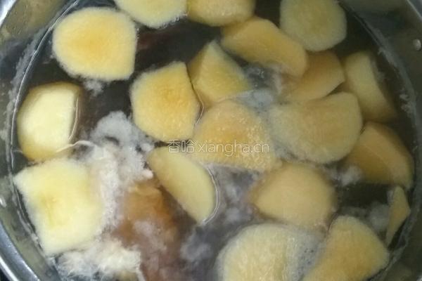 糖水苹果荷包蛋的做法图解4