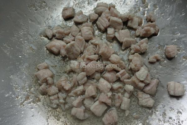 藕片炒肉丁的做法图解6