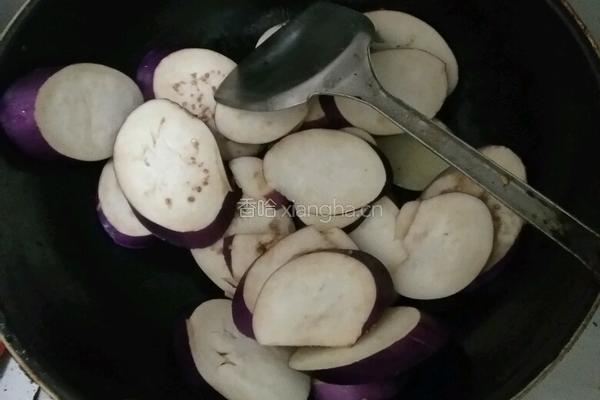 油煎茄子的做法图解4