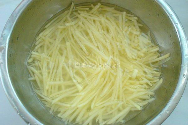 番茄土豆丝的做法图解2