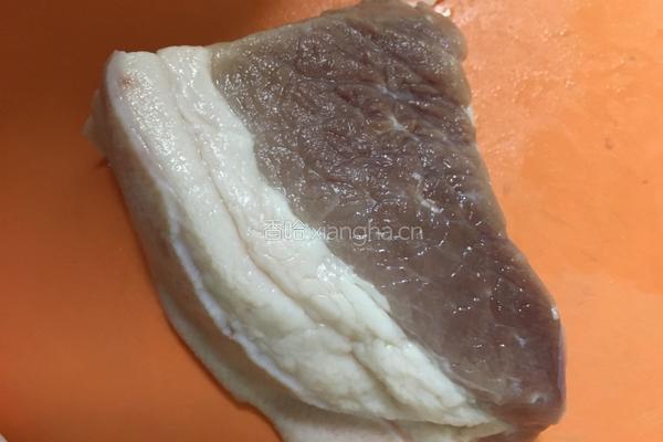 荠菜猪肉馅的做法图解1