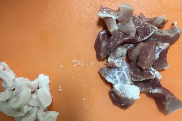 荠菜猪肉馅的做法图解4