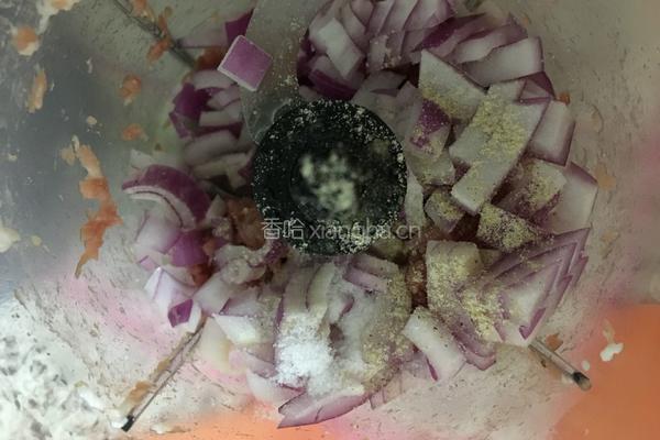 荠菜猪肉馅的做法图解7