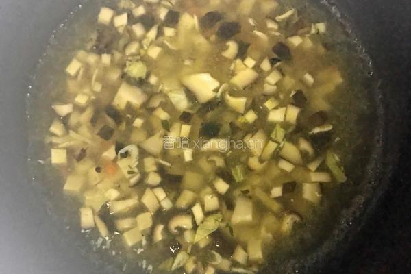 虾皮蔬菜豆腐羹的做法图解6