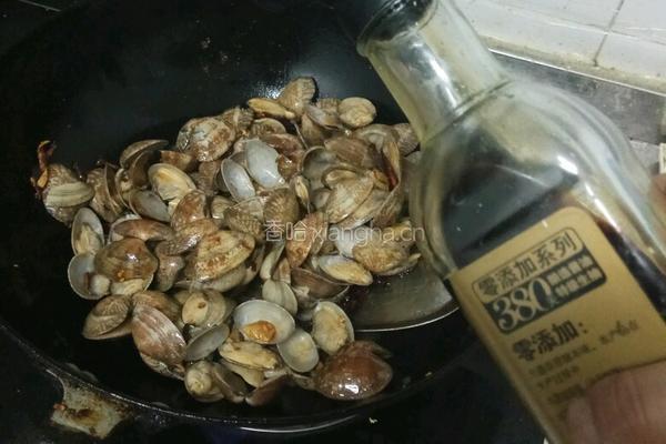 辣炒花蛤的做法图解9