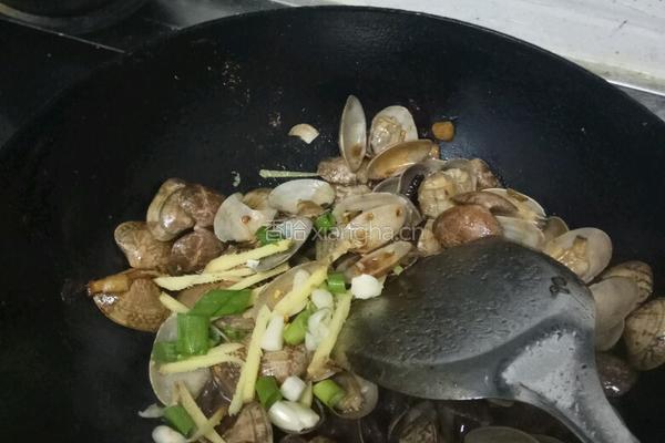 辣炒花蛤的做法图解11