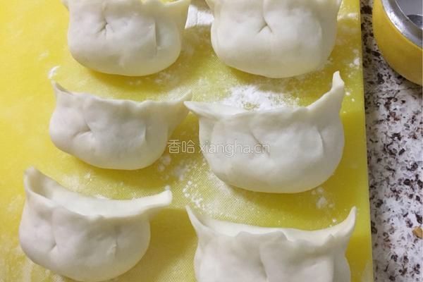 荠菜猪肉包子的做法图解14