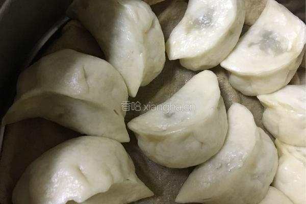 荠菜猪肉包子的做法图解16