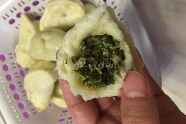 荠菜猪肉包子的做法图解17