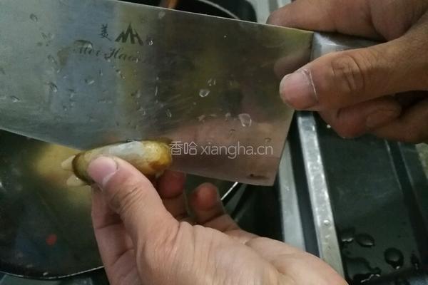 盐焗蛏子的做法图解2