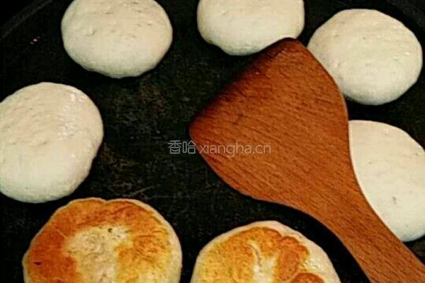 肉馅煎饼的做法图解7