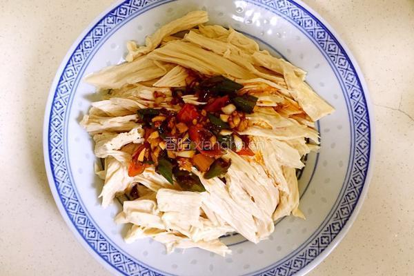 凉拌腐竹的做法图解4