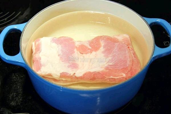 照烧五花肉的做法图解1