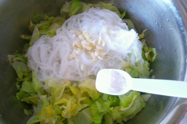 卷心菜拌粉丝的做法图解11