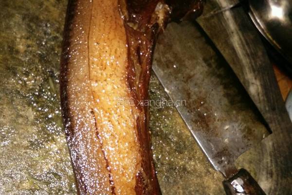 腊肉炒莴笋的做法图解7