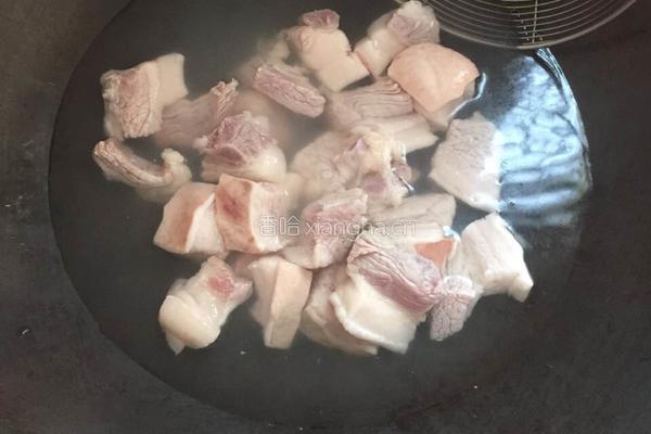 红烧肉焖春笋的做法图解7