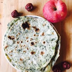 菠菜虾皮饼的做法[图]