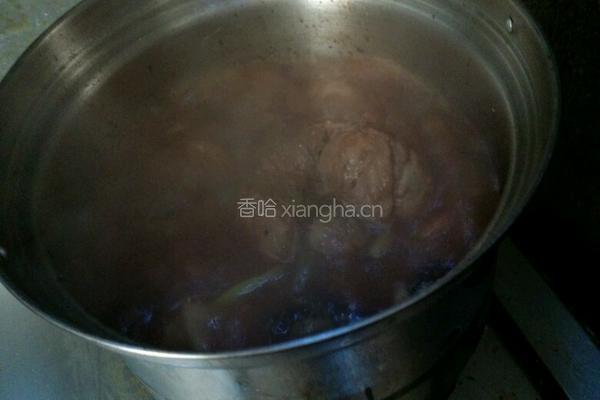 红烧肘子的做法图解8