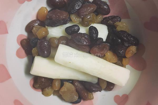 山药红蜜豆糕的做法图解5