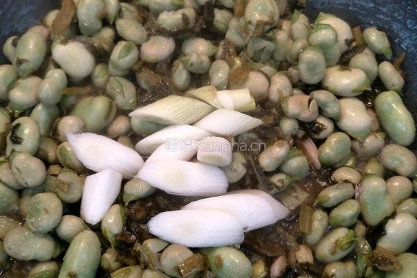 豌豆炒酸菜的做法图解5