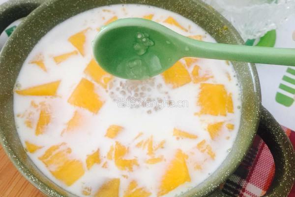 芒果西米露的做法图解6