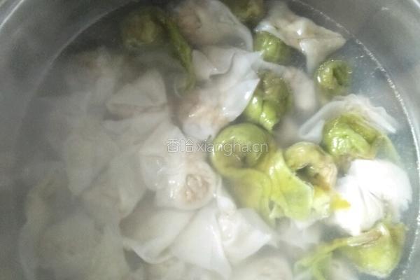 紫菜虾皮小馄饨的做法图解4