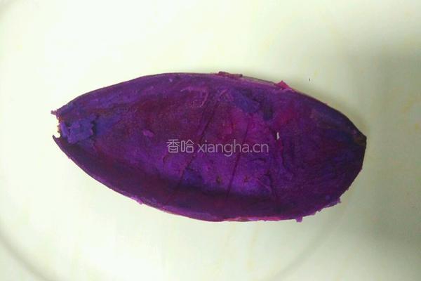 紫薯补丁沙拉的做法图解3
