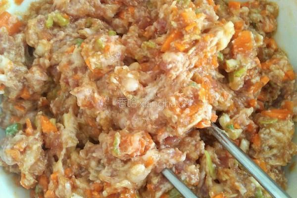 豆泡夹肉的做法图解4