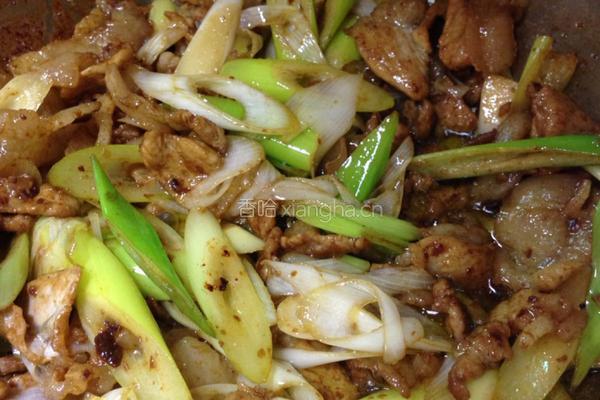 酱爆肉的做法图解8