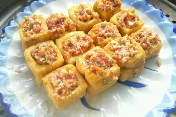 豆泡夹肉的做法图解7