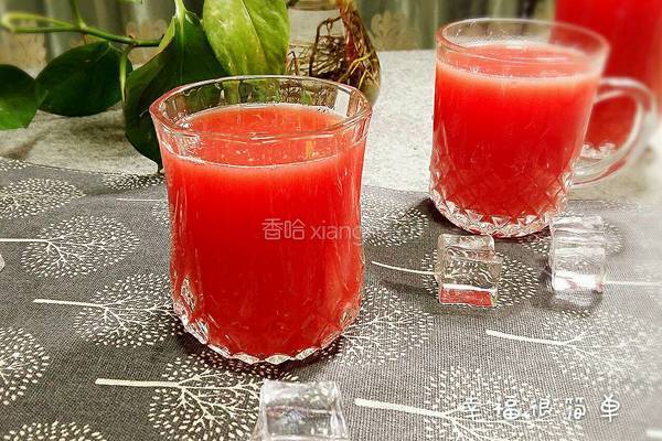 西瓜汁（料理机版）的做法图解6
