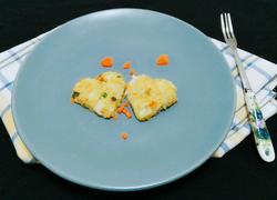 米饭鸡蛋饼