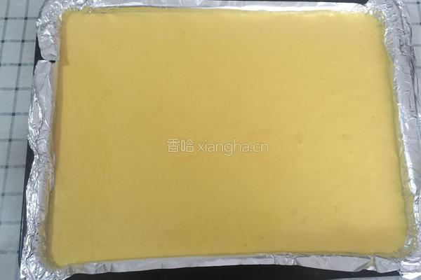 芝麻椰蓉蛋糕卷的做法图解11