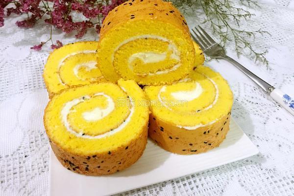 芝麻椰蓉蛋糕卷的做法图解20