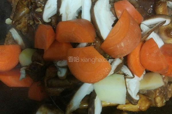 胡萝卜土豆鸡块的做法图解5