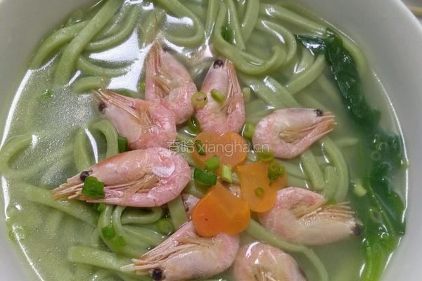 菠菜海鲜面的做法图解8