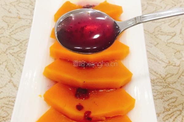 蓝莓蒸南瓜的做法图解10