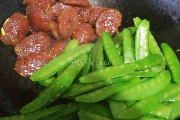 川肠烩荷兰豆的做法图解10