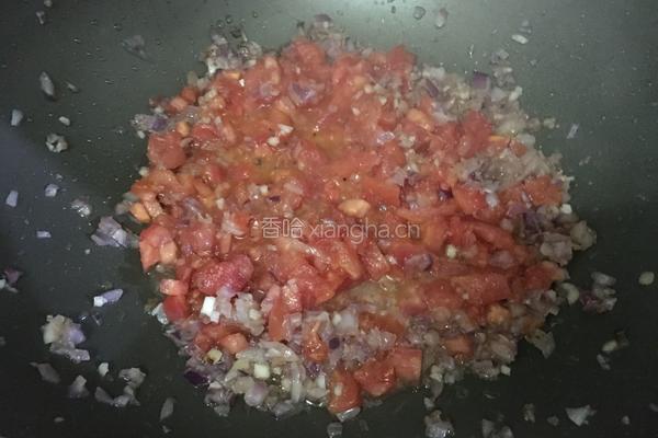 番茄肉酱意大利面的做法图解5
