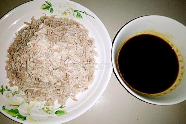 自制肉松的做法图解4
