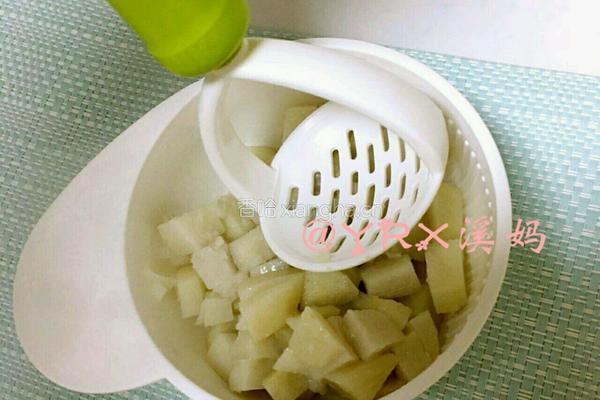 山芋紫薯泥的做法图解4