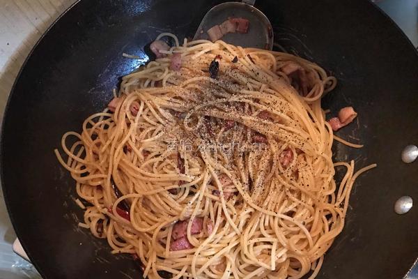 中式培根黑椒意面的做法图解11