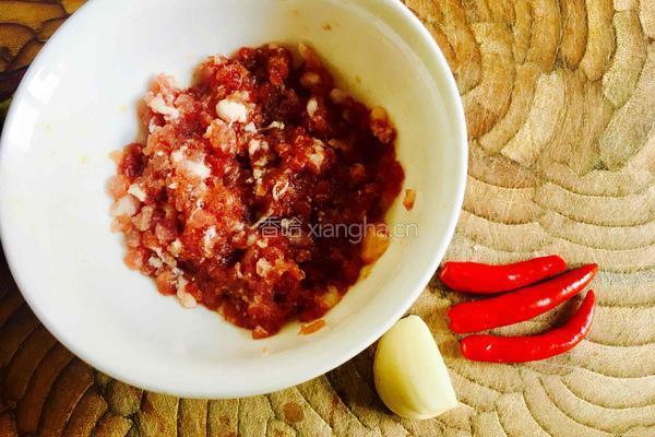 香椿肉末炒土豆泥的做法图解5