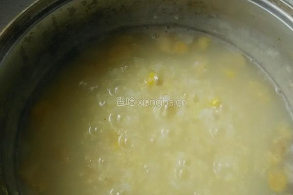 煎馒头二米粥果酱的做法图解1