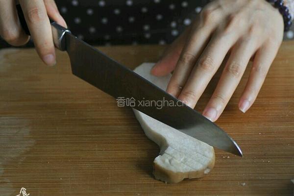 看像鱿鱼‖香煎杏鲍菇的做法图解3