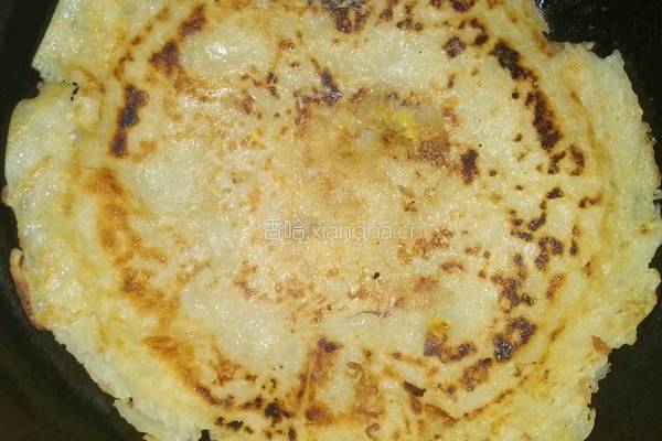 葱香鸡蛋饼的做法图解3