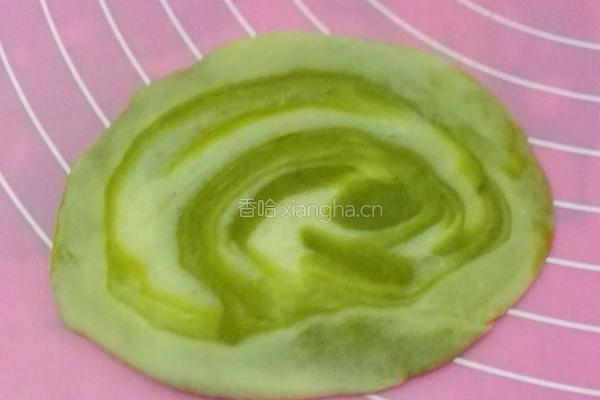 抹茶肉松酥的做法图解9