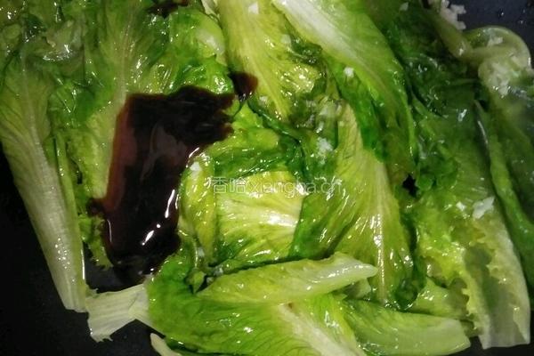 蒜蓉生菜的做法图解5