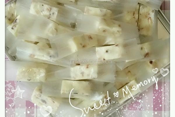 花生蔓越莓牛轧糖的做法图解8