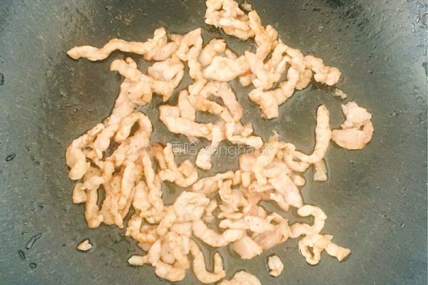 黄豆芽炒肉的做法图解6